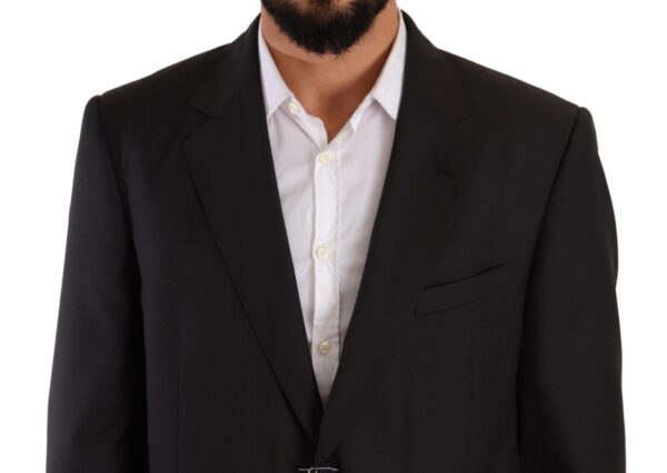 Domenico Tagliente Elegant Gray Two-Piece Regular Fit Suit - Image 4