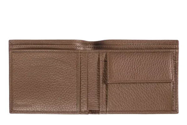 Trussardi Brown Leather Men Wallet - Image 3