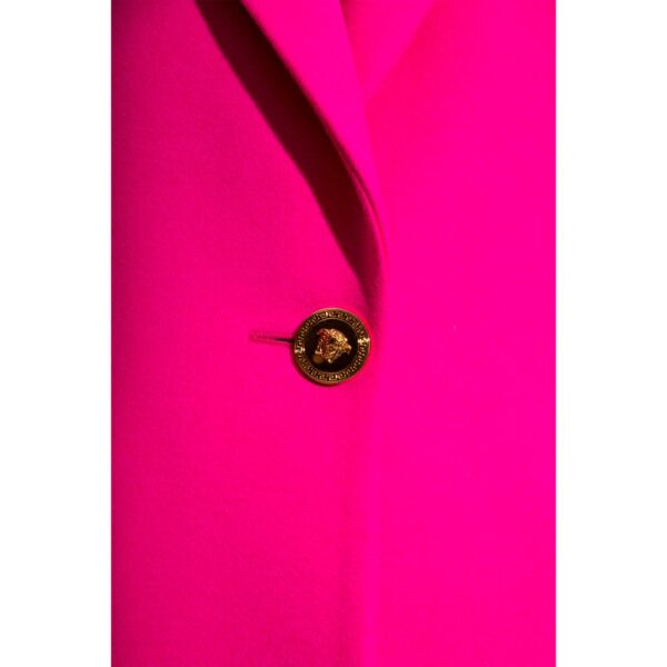 Versace Fuchsia Viscose Jackets & Coat - Image 5