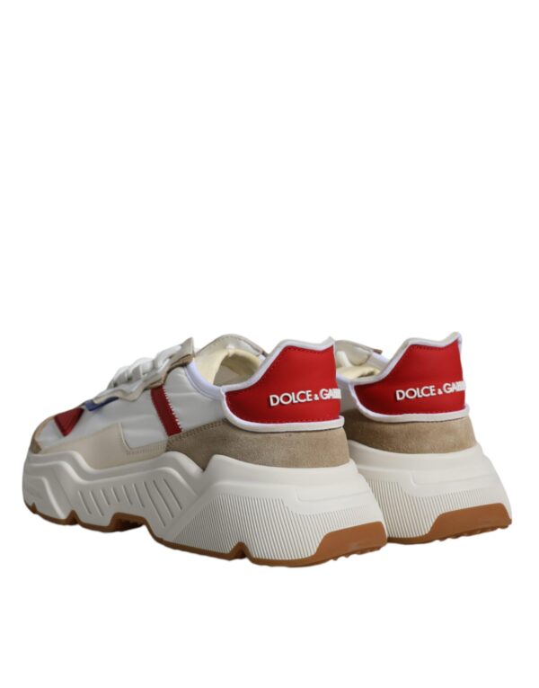 Dolce & Gabbana Multicolor DAYMASTER Low Top Sneakers Shoes - Image 5