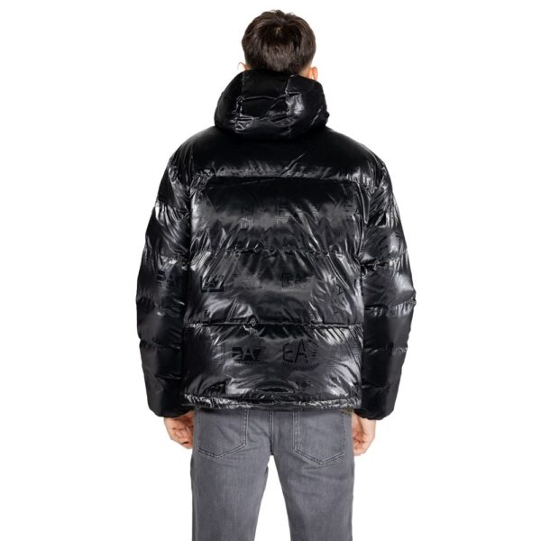 EA7 Emporio Armani Black Polyester Jacket - Image 2
