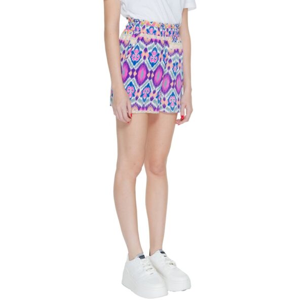 Only Multicolor Recycled Polyester Short - Image 4