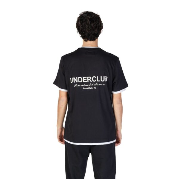 Underclub Black Cotton T-Shirt - Image 2