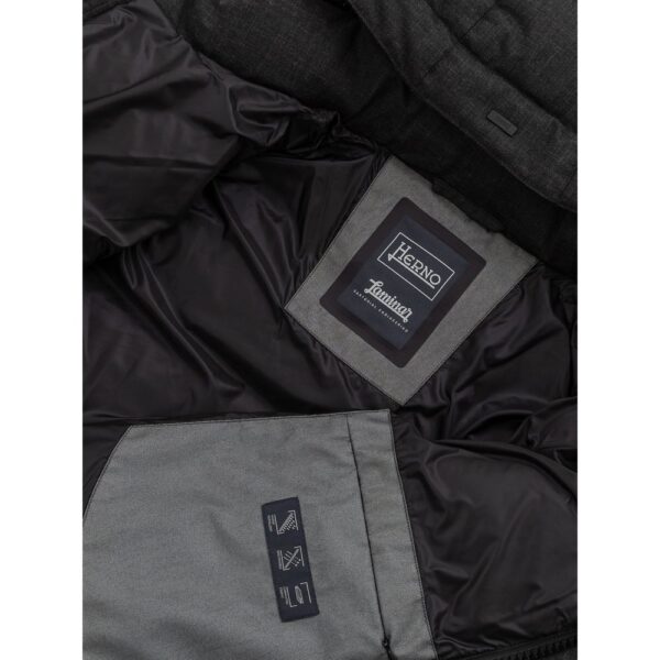 Herno Black Polyester Jacket - Image 5