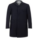 Thom Browne Elegant Wool Jacket in Signature Blue