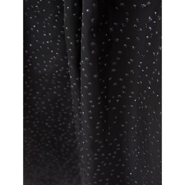 Lardini Elegant Black Polyethylene Midi Skirt - Image 4