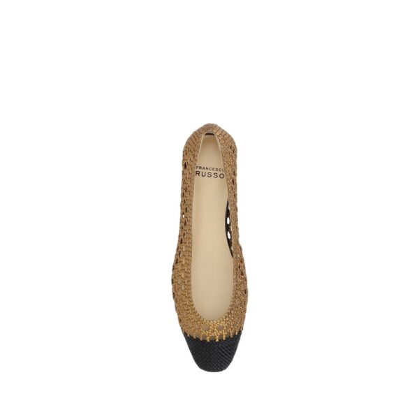 Francesco Russo Woven Ballerinas - Image 4