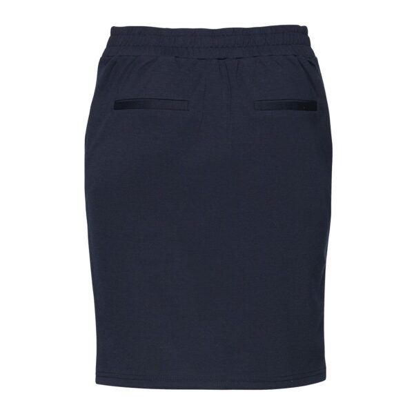 ICHI Blue Polyester Skirt - Image 2