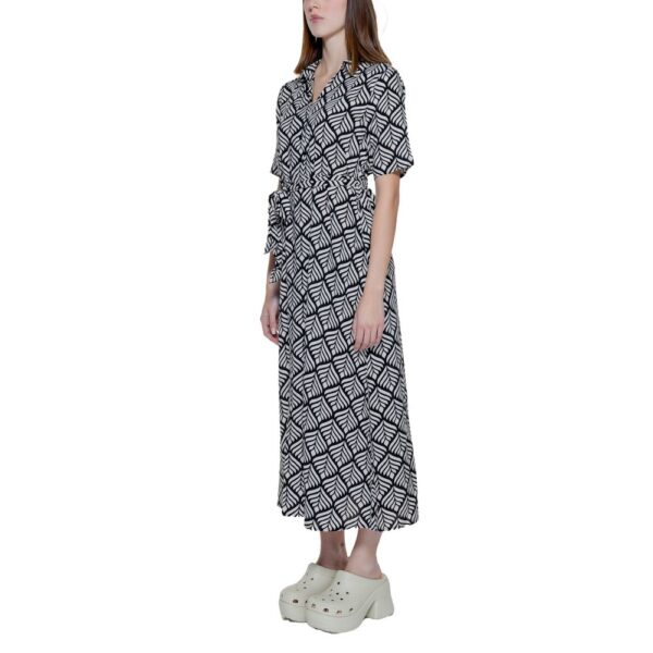Jacqueline De Yong Beige Viscose Dress - Image 5
