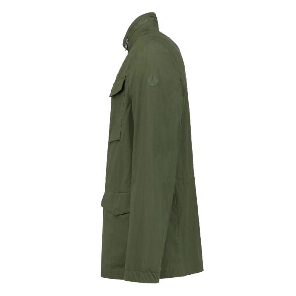 People Of Shibuya Green Cotton Jacket - Image 3