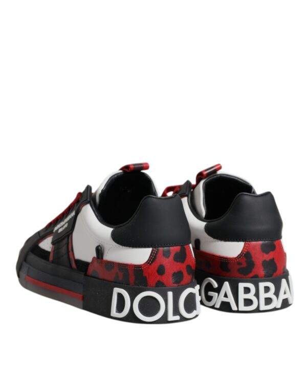 Dolce & Gabbana Multicolor Logo CUSTOM 2.Zero Sneakers Shoes - Image 5