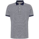 Canali Blue Cotton Polo Shirt
