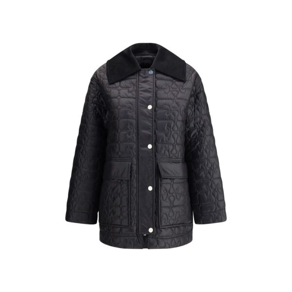 Ganni Glossy finish Down Jacket