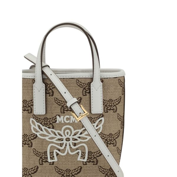 MCM Raffia Tote Bag - Image 4
