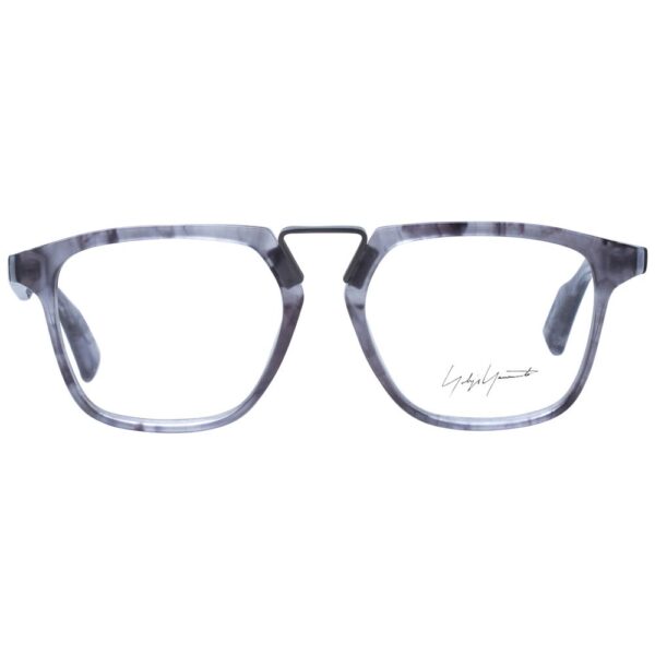 Yohji Yamamoto Gray Men Optical Frames - Image 2