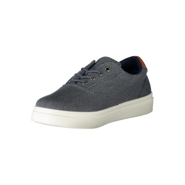 Carrera Blue Polyester Sneaker - Image 3