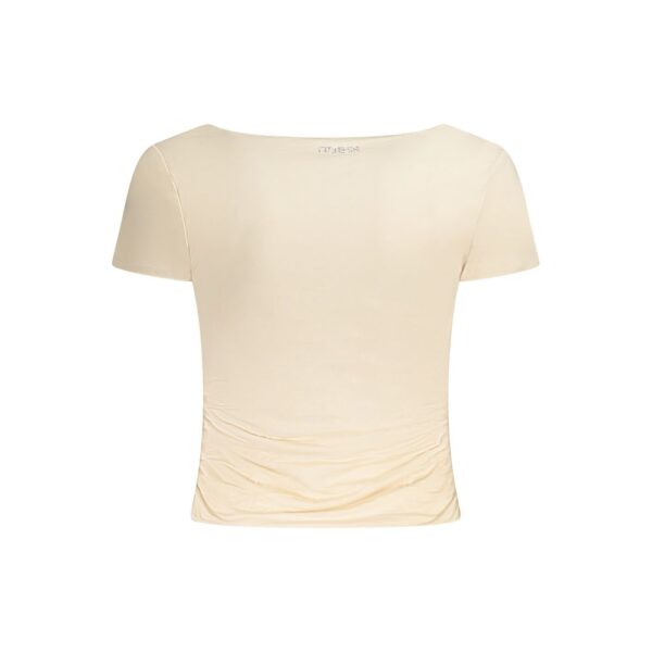 Guess Jeans Pink Modal Tops & T-Shirt - Image 2