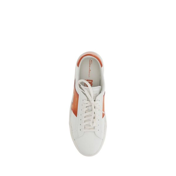 Santoni Leather Sneakers - Image 4