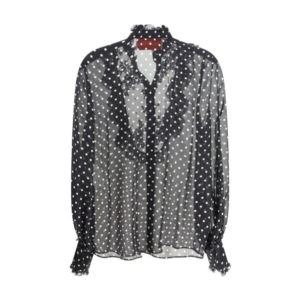 Valentino Polka dot silk Shirt - Image 2