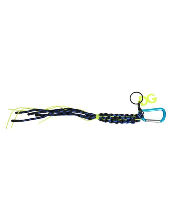 Dolce & Gabbana Multicolor Tape String DG Logo Keychain Polyester Keyring - Image 2