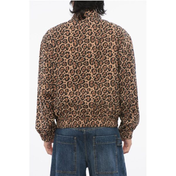 Armani EMPORIO Unlined Reversible Bomber Jacket with Animal Pattern - Image 2