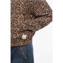 Armani EMPORIO Unlined Reversible Bomber Jacket with Animal Pattern